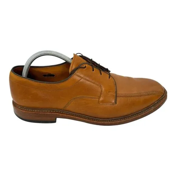 Allen Edmonds Hillcrest Leather Oxford Dress Shoes Size 10.5 C Walnut Brown